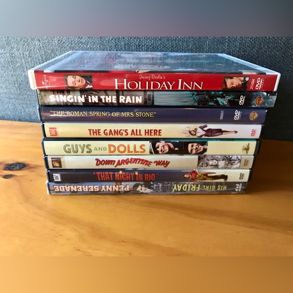Lot 8 Classic Movies DVD Collection Turner Classic Movies Line Up Night - Picture 1 of 10